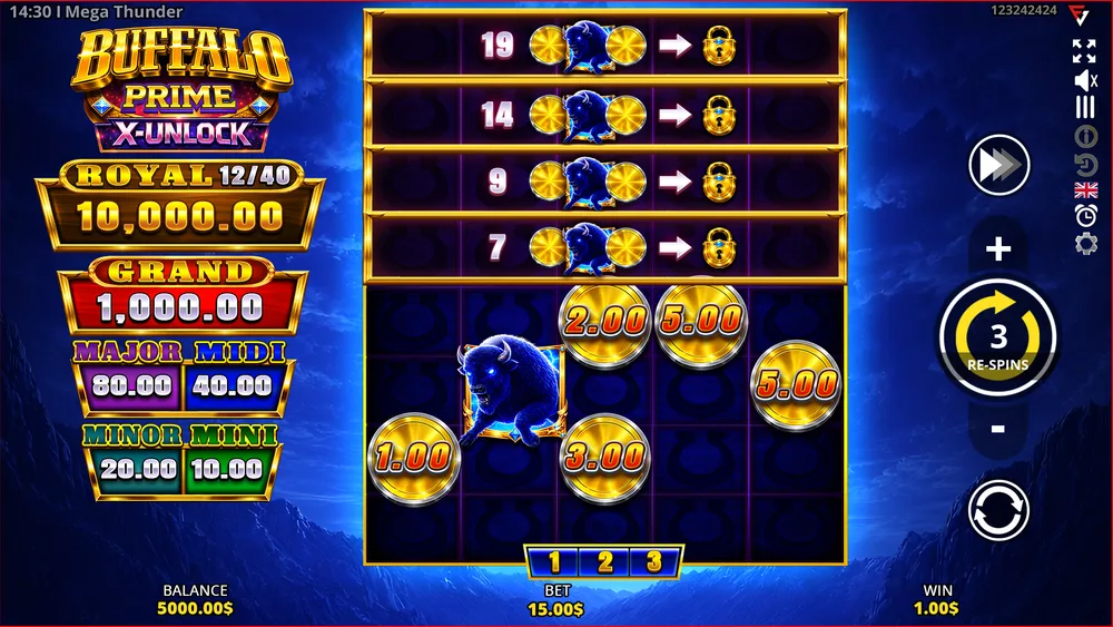 Moja sesja, ekran po ekranie — Buffalo Prime X-Unlock screenshot 2 of 7