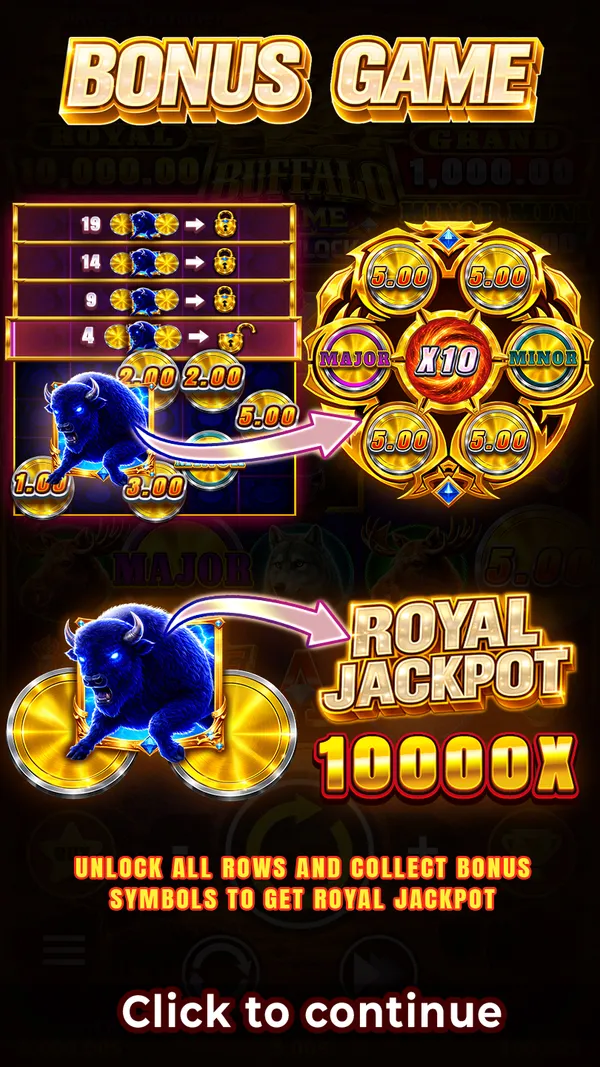 Buffalo Prime X-Unlock mobile — Wprowadzenie do rundy bonusowej